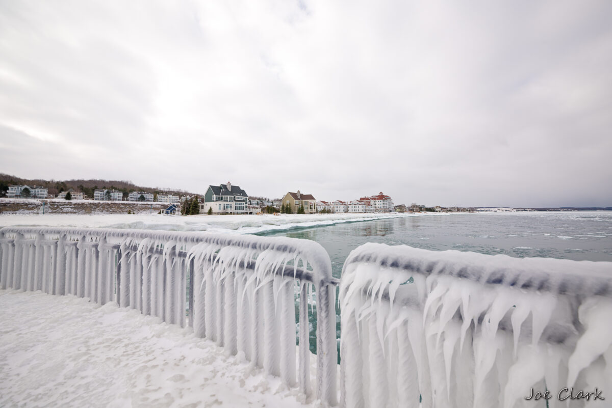 Bay Harbor in Winter 3 by Joe Clark