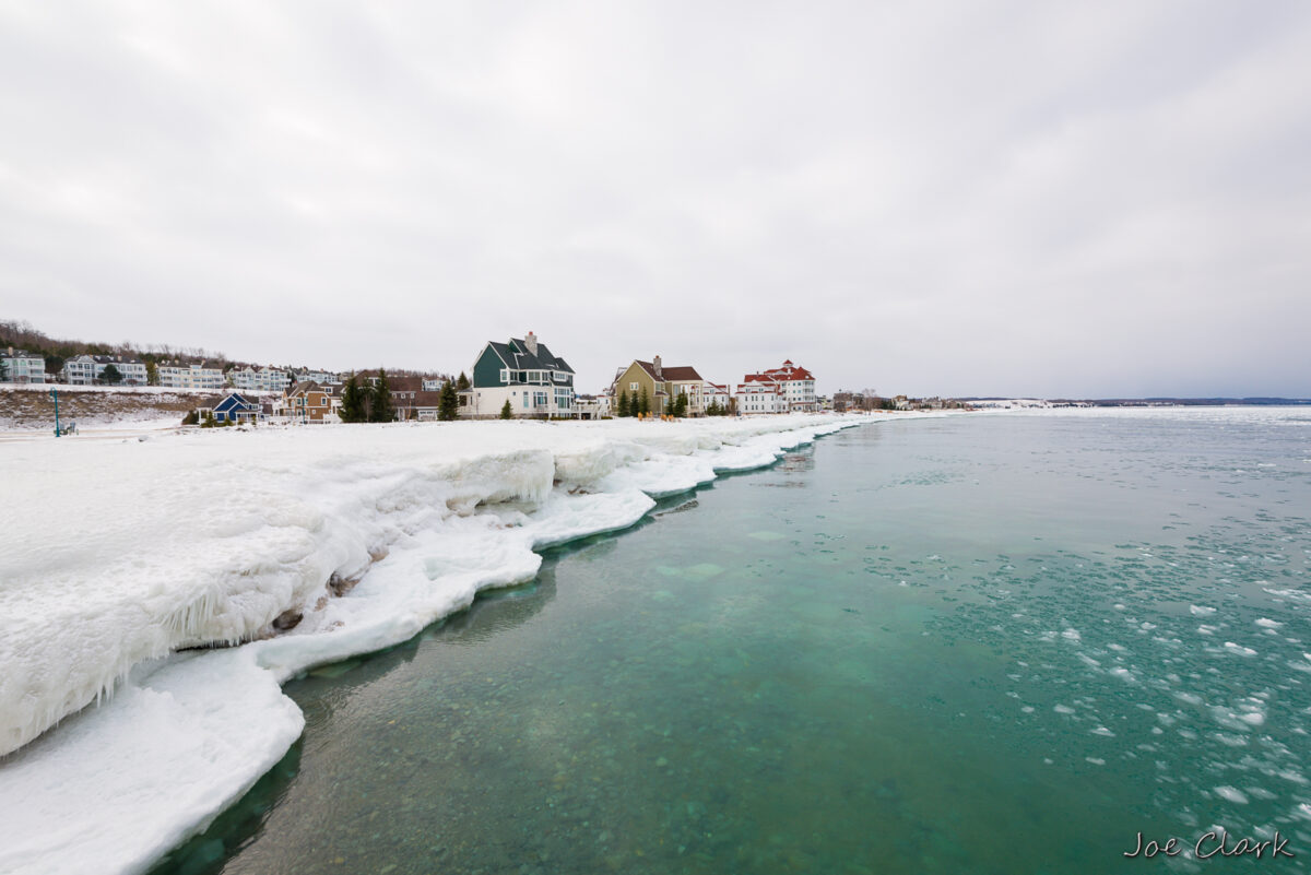 Bay Harbor in Winter by Joe Clark