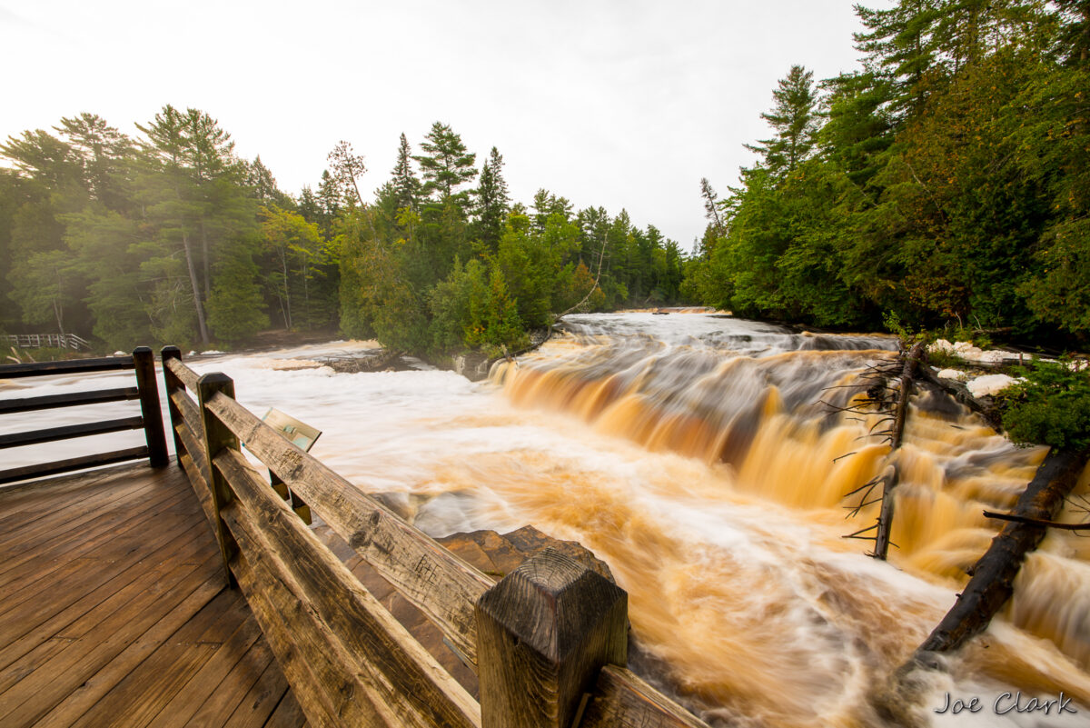 Lower Falls Platform by Joe Clark