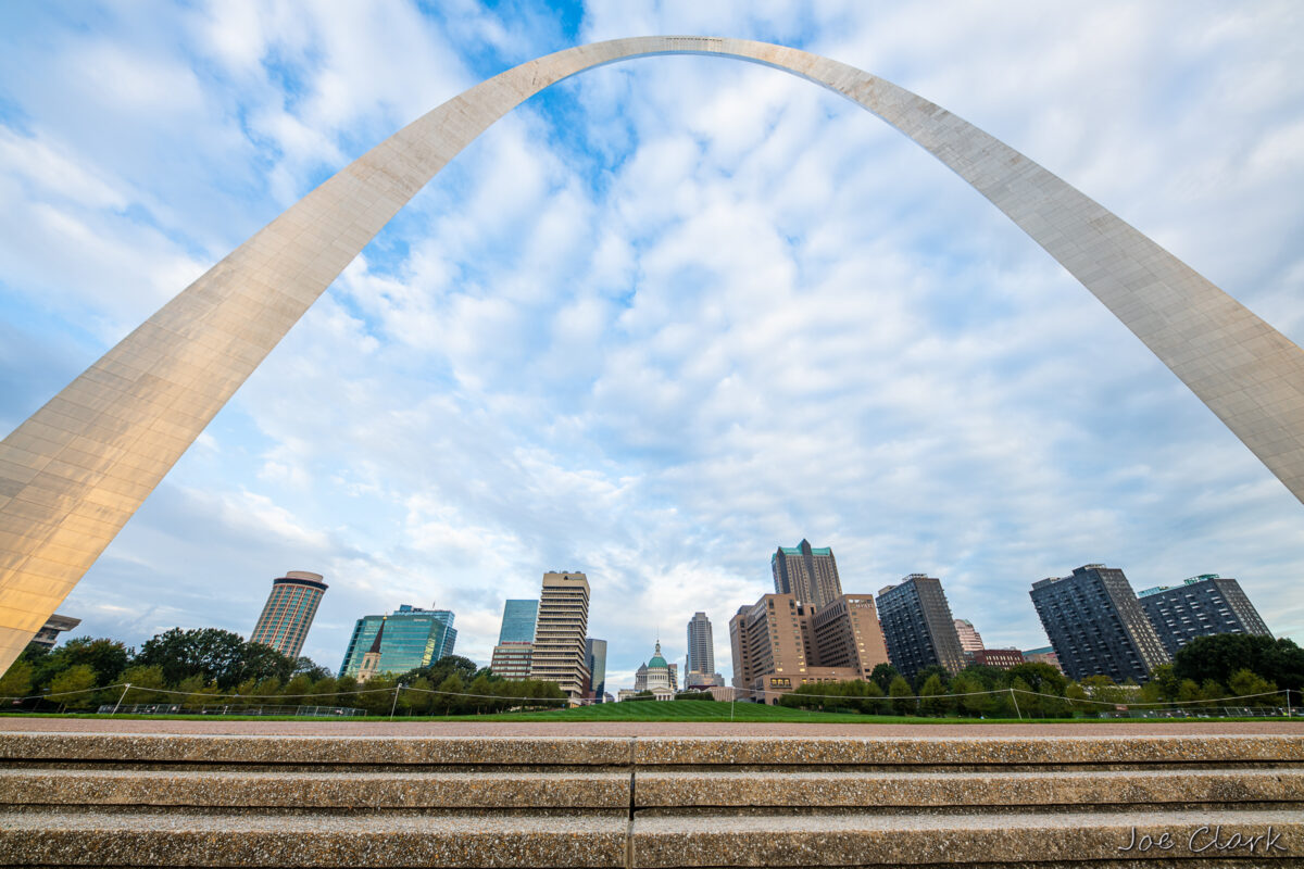 Gateway to St Louis by Joe Clark American landscape Photographer