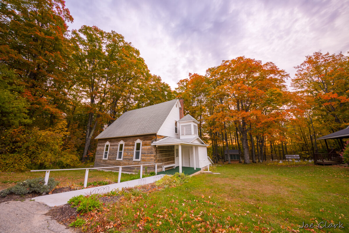 Greensky Hill Church in Fall 1 by Joe Clark American landscape Photographer