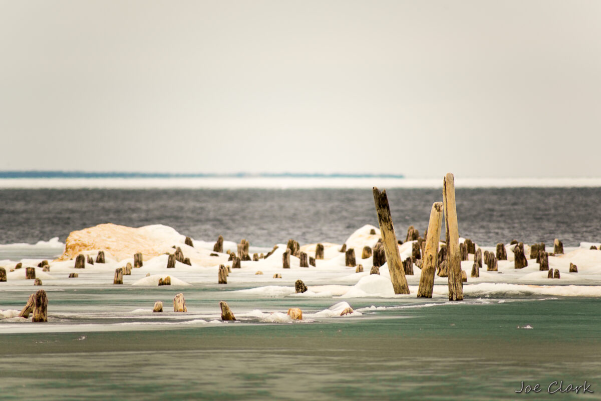 Old Glen Haven Dock by Joe Clark American landscape Photographer