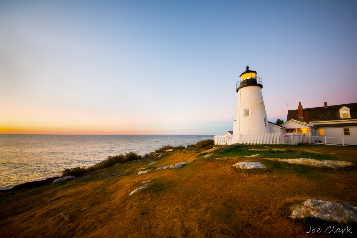 Pemaquid at Sunrise by Joe Clark American landscape Photographer