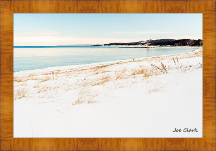 Charlevoix Light in Winter by Joe Clark R60583.jpg