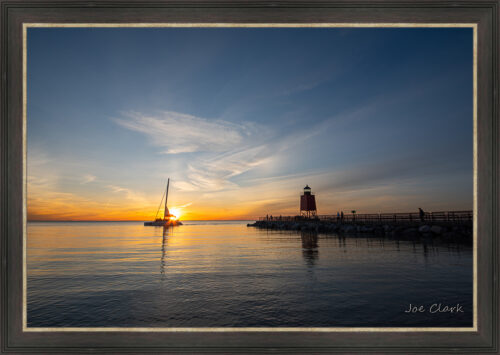 Charlevoix Sunset Origional by Joe Clark L638120L638120.jpg